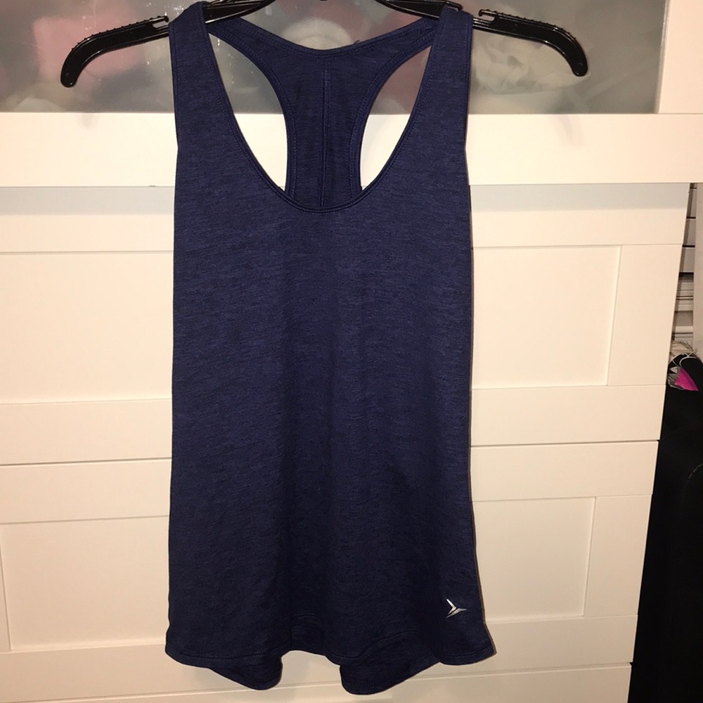 Razor back dry fit active shirt